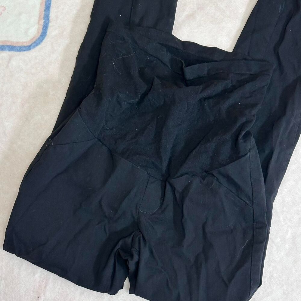 Motherhood-maternity Women's Black Trousers